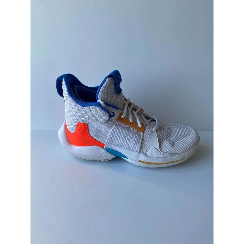 Nike Air Jordan Why Not Zero.2 Westbrook Boys Basketball AO6218-100 Size 6.5Y